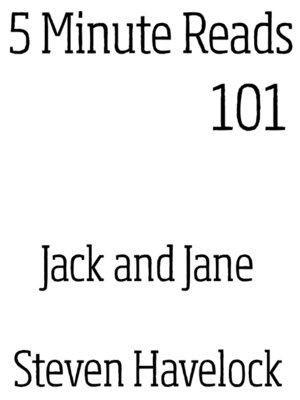cover image of Jack and Jane